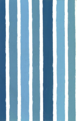 Picture of WRAPPING SHEET BLUE AND WHITE STRIPED 50 X 70CM